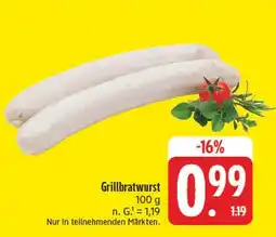 Edeka Grillbratwurst Angebot