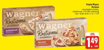 Edeka Wagner rustipani dunkles ofenbrot elsässer art Angebot
