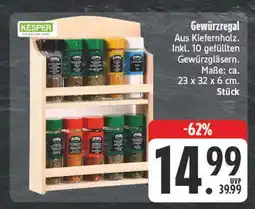 Edeka Kesper gewürzregal Angebot