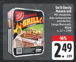 Edeka Gut & günstig picknick-grill Angebot