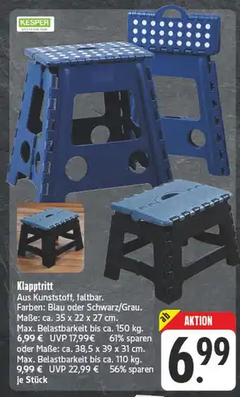 Edeka Kesper klapptritt Angebot