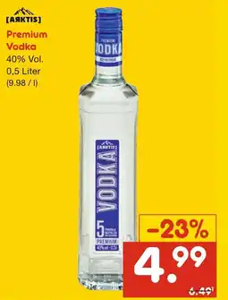 Netto Marken-Discount Arktis premium vodka Angebot