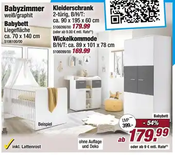 Poco Babyzimmer Angebot