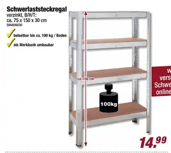 Poco Schwerlaststeckregal Angebot