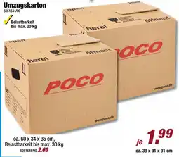 Poco Poco umzugskarton Angebot