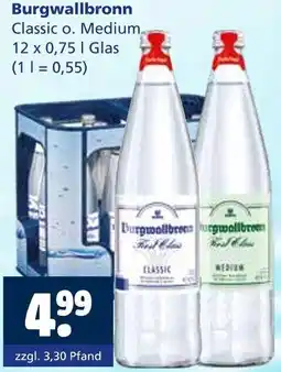 Getränkewelt Burgwallbronn Classic o. Medium Angebot