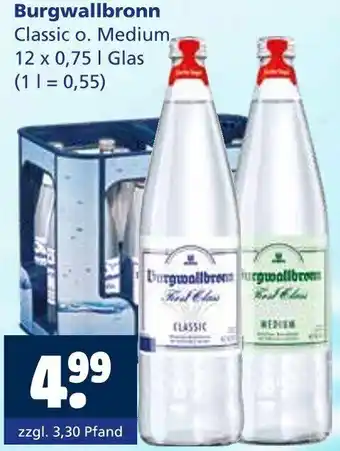 Getränkewelt Burgwallbronn Classic o. Medium Angebot