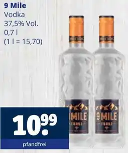 Getränkewelt 9 Mile Vodka Angebot