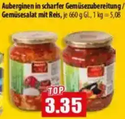 Mix Markt Auberginen in scharfer Gemüsezubereitung Angebot