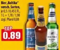 Mix Markt Bier Baltika Angebot