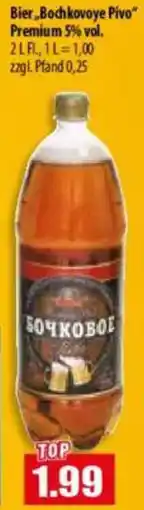 Mix Markt Bier „Bochkovoye Pivo" Premium Angebot