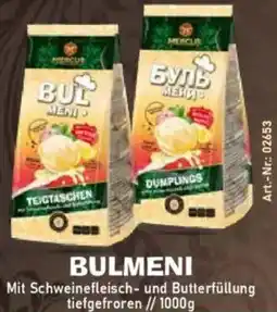 Mix Markt BULMENI Mit Schweinefleisch- und Butterfüllung Angebot