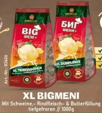 Mix Markt XL BIGMENI Mit Schweine, Rindfleisch- & Butterfüllung Angebot