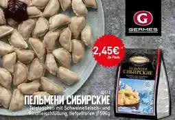 Mix Markt GERMES Teigtaschen mit Schweinefleisch- und Rindfleischfüllung Angebot
