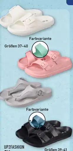 Aldi Nord Up2Fashion Damen Slipper Angebot