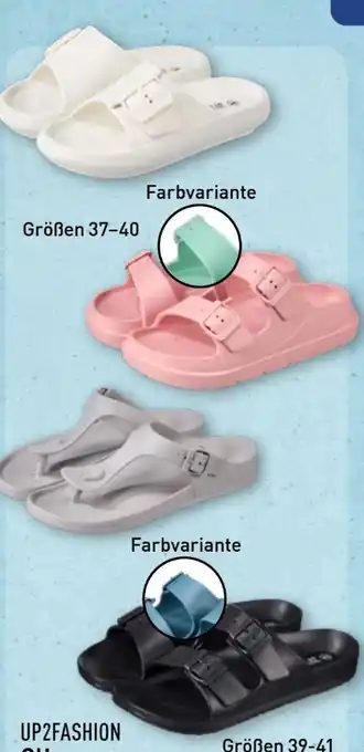 Aldi Nord Up2Fashion Damen Slipper Angebot