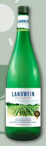 REWE Pfälzer Landwein Weißwein Angebot