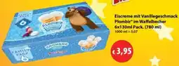 Mix Markt Eiscreme mit Vanillegeschmack Plombir Angebot