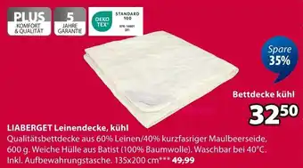 Jysk LIABERGET Leinendecke, kühl Angebot