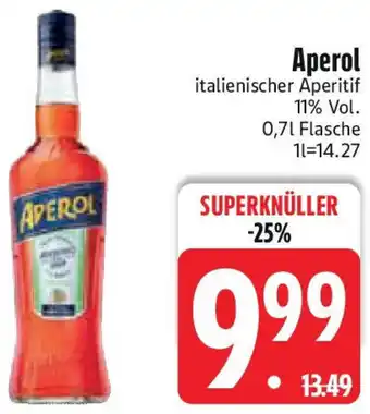 Edeka Aperol italienischer Aperitif Angebot