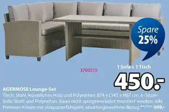 Jysk AGERMOSE Lounge-Set Angebot