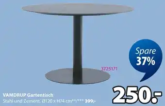 Jysk VAMDRUP Gartentisch Angebot