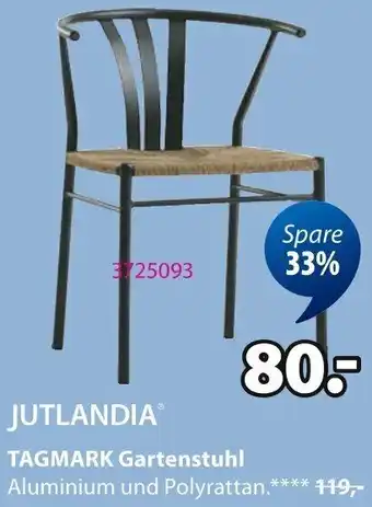 Jysk JUTLANDIA TAGMARK Gartenstuhl Angebot