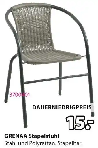 Jysk GRENAA Stapelstuhl Angebot