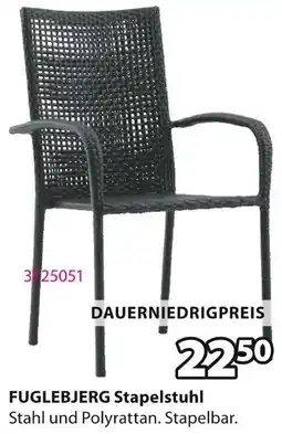 Jysk FUGLEBJERG Stapelstuhl Angebot