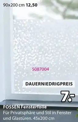 Jysk FOSSEN Fensterfolie Angebot