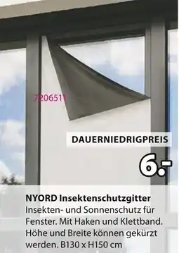 Jysk NYORD Insektenschutzgitter Angebot