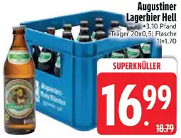 Edeka Augustiner Lagerbier Hell Angebot