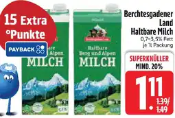Edeka Berchtesgadener Land Haltbare Milch Angebot