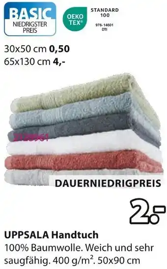 Jysk UPPSALA Handtuch Angebot
