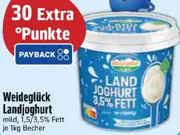 Edeka Weideglück Landjoghurt Angebot