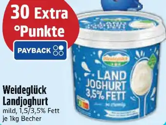 Edeka Weideglück Landjoghurt Angebot