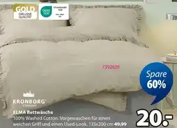 Jysk KRONBORG ELMA Bettwäsche Angebot