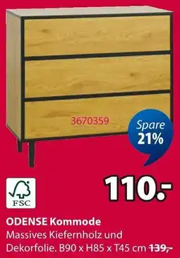 Jysk ODENSE Kommode Angebot