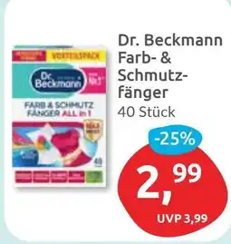 Budni Dr. Beckmann FARB & SCHMUTZ FANGER Angebot