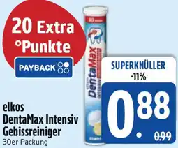 Edeka elkos DentaMax Intensiv Gebissreiniger Angebot