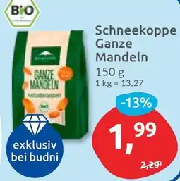 Budni Schneekoppe Ganze Mandeln Angebot