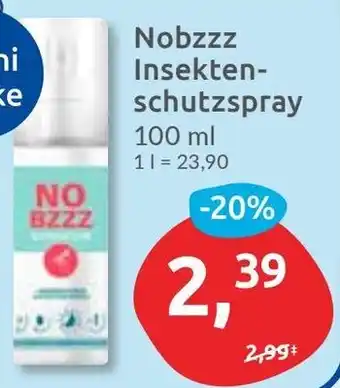 Budni Nobzzz Insektenschutzspray Angebot