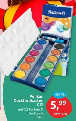 Budni Pelikan Deckfarbkasten K12 Angebot
