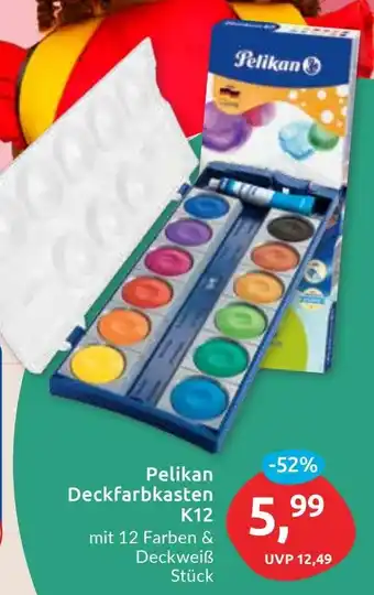 Budni Pelikan Deckfarbkasten K12 Angebot