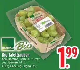 Edeka EDEKA Bio-Tafeltrauben Angebot