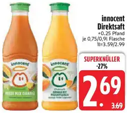 Edeka innocent Direktsaft Angebot