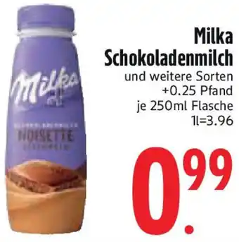 Edeka Milka Schokoladenmilch Angebot