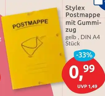 Budni Stylex Postmappe mit Gummizug Angebot