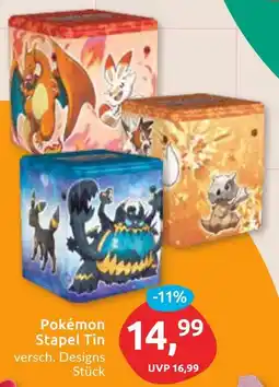 Budni Pokémon Stapel Tin Angebot