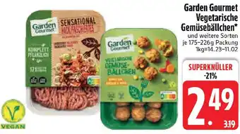 Edeka Garden Gourmet Vegetarische Gemüsebällchen Angebot